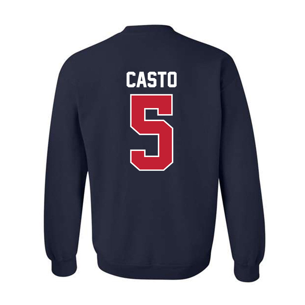 St. Johns - NCAA Softball : Natalie Casto - Classic Shersey Crewneck Sweatshirt
