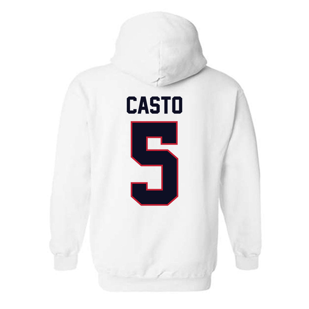 St. Johns - NCAA Softball : Natalie Casto - Classic Shersey Hooded Sweatshirt