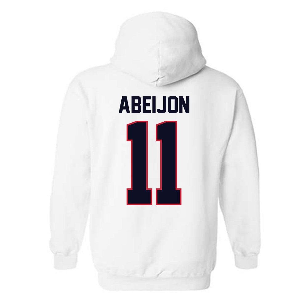 St. Johns - NCAA Men's Soccer : Xavi Abeijon - Classic Shersey Hooded Sweatshirt-1