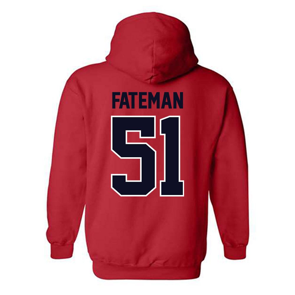 St. Johns - NCAA Baseball : Jaden Fateman - Classic Shersey Hooded Sweatshirt-1