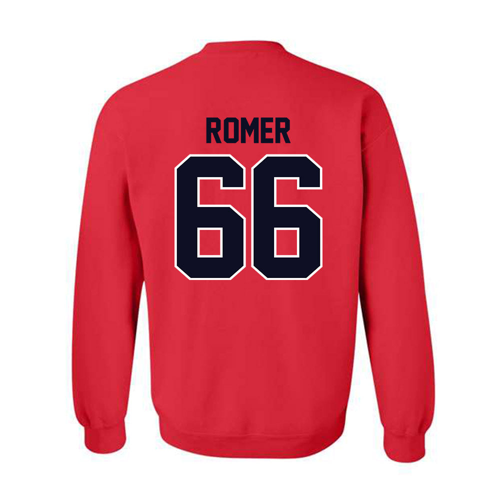 St. Johns - NCAA Baseball : Nick Romer - Classic Shersey Crewneck Sweatshirt-1