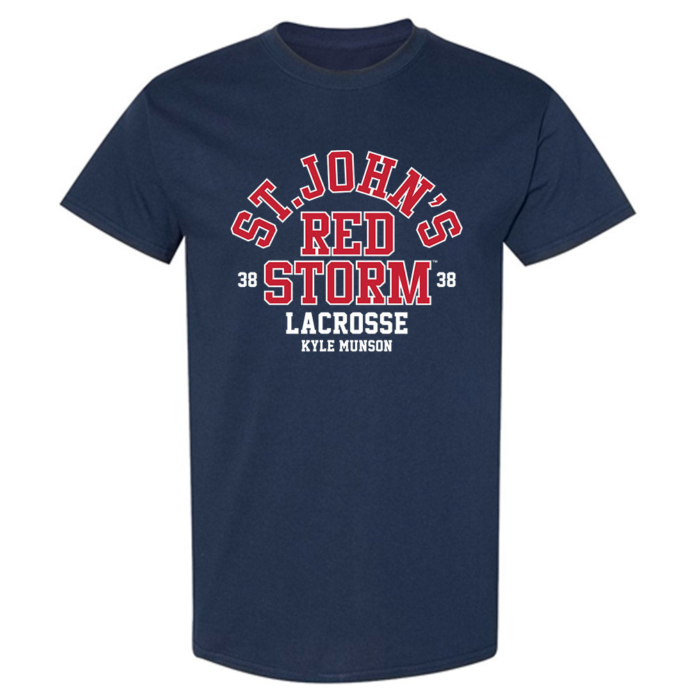 St. Johns - NCAA Men's Lacrosse : Kyle Munson - Classic Fashion Shersey T-Shirt