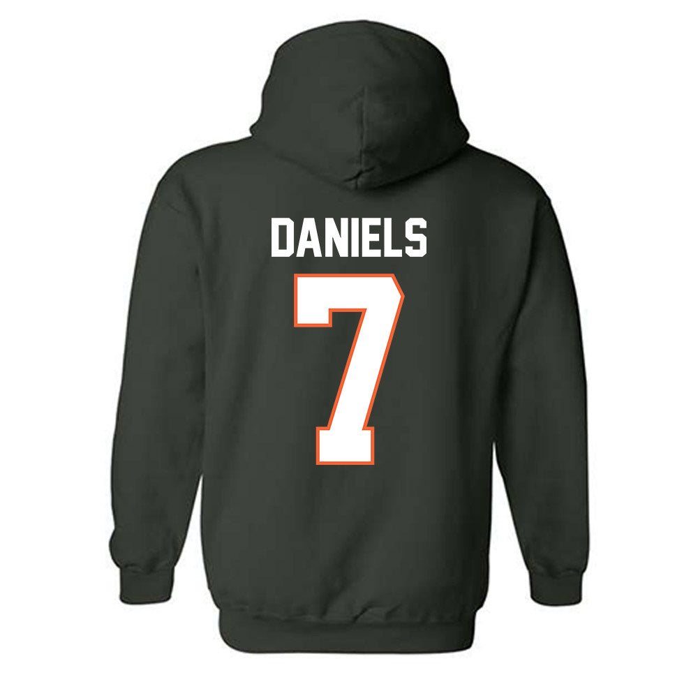 Miami - NCAA Football : CJ Daniels - Classic Shersey Hooded Sweatshirt-1