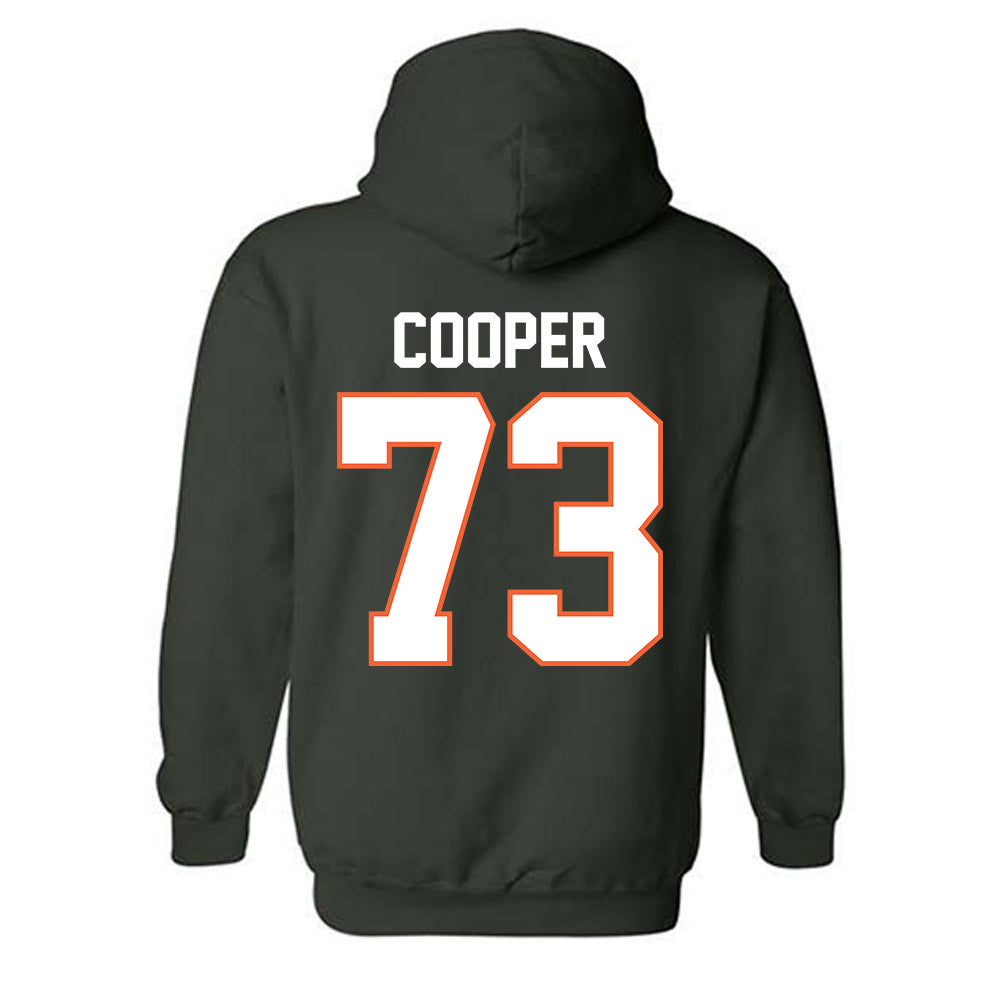 Miami - NCAA Football : Anez Cooper - Classic Shersey Hooded Sweatshirt-1