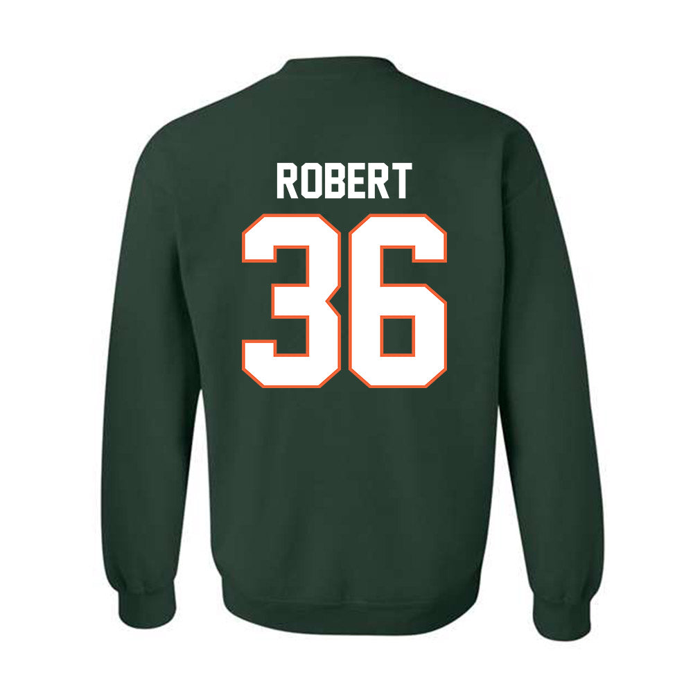 Miami - NCAA Baseball : Nick Robert - Classic Shersey Crewneck Sweatshirt-1