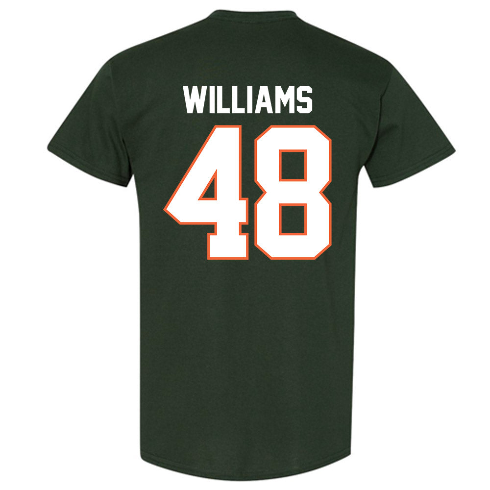 Miami - NCAA Football : Andres Williams - Classic Shersey T-Shirt-1