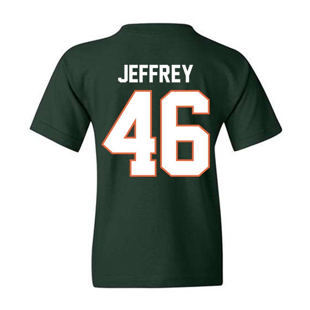 Miami - NCAA Baseball : Donavan Jeffrey - Classic Shersey Youth T-Shirt-1