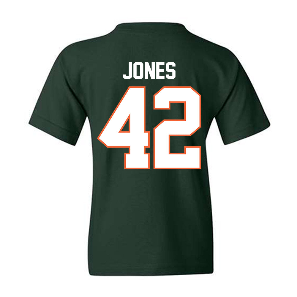 Miami - NCAA Football : Artavius Jones - Classic Shersey Youth T-Shirt-1