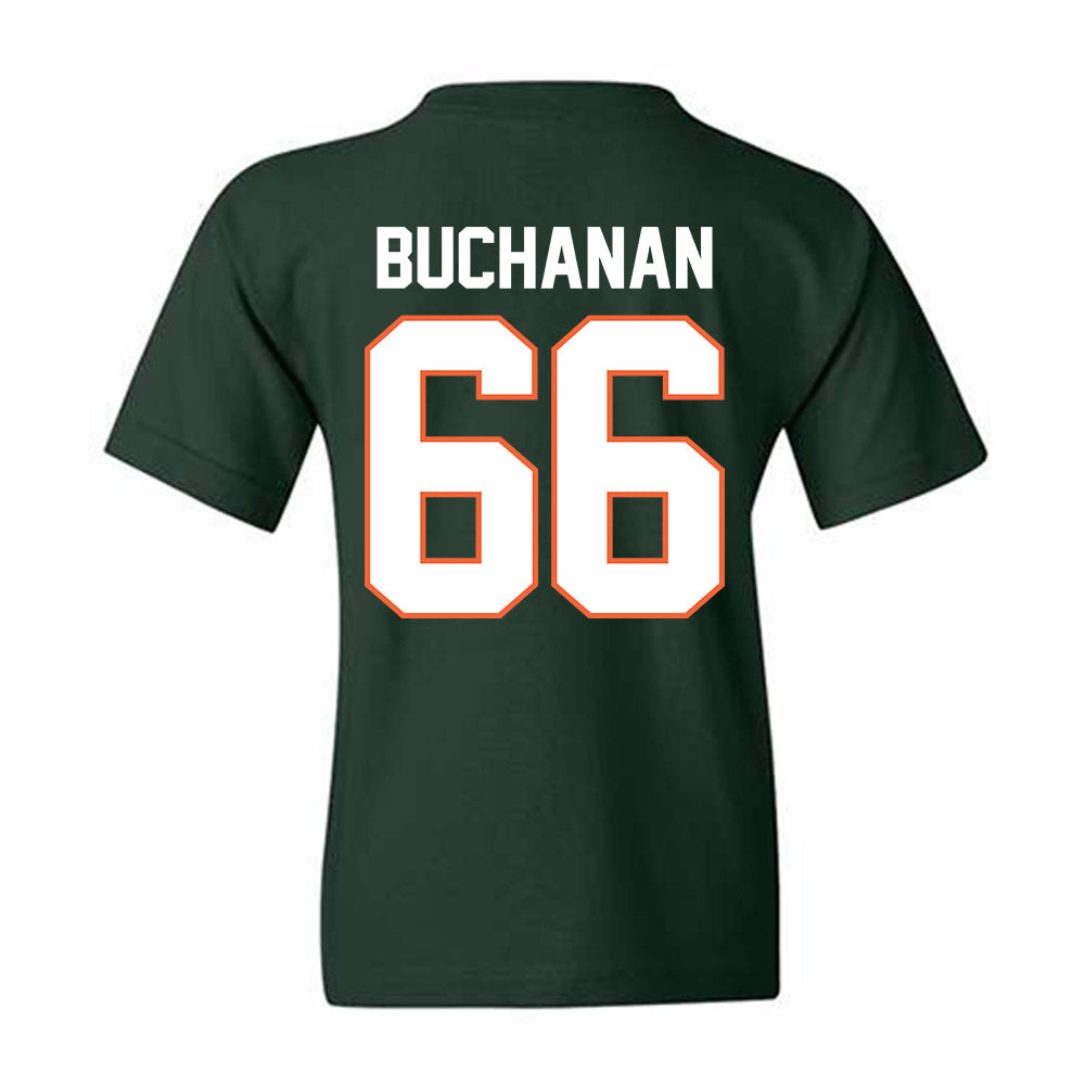 Miami - NCAA Football : Max Buchanan - Classic Shersey Youth T-Shirt-1