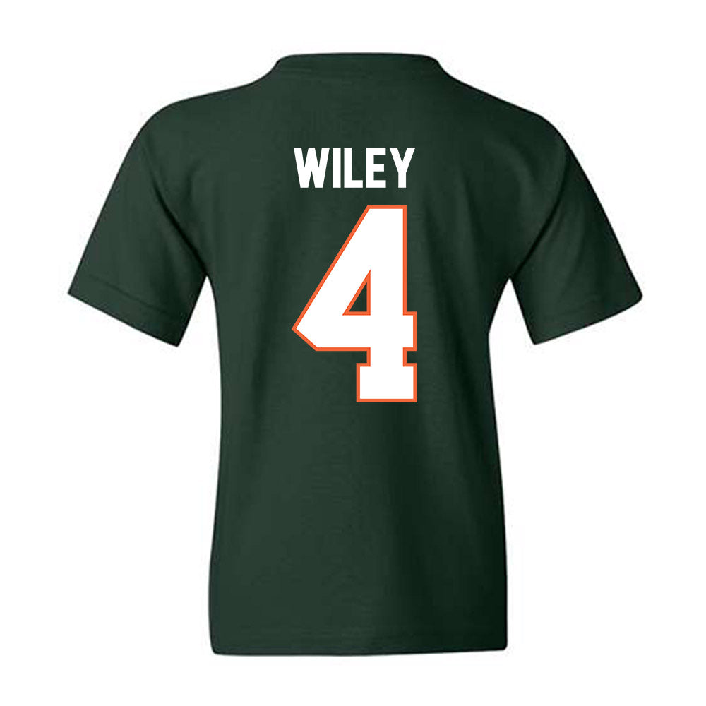 Miami - NCAA Women's Volleyball : Logan Wiley - Classic Shersey Youth T-Shirt-1