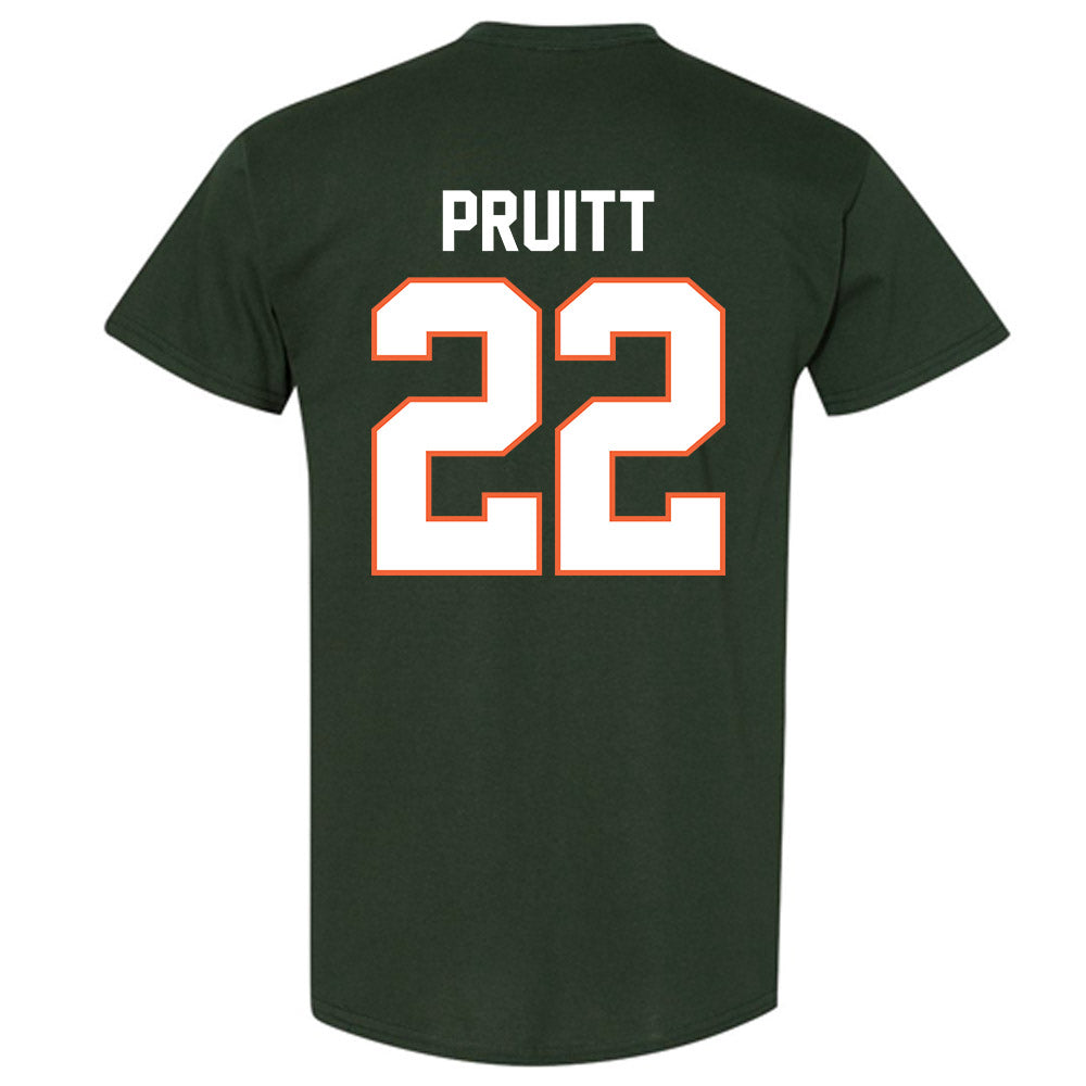 Miami - NCAA Football : Cam Pruitt - Classic Shersey T-Shirt-1