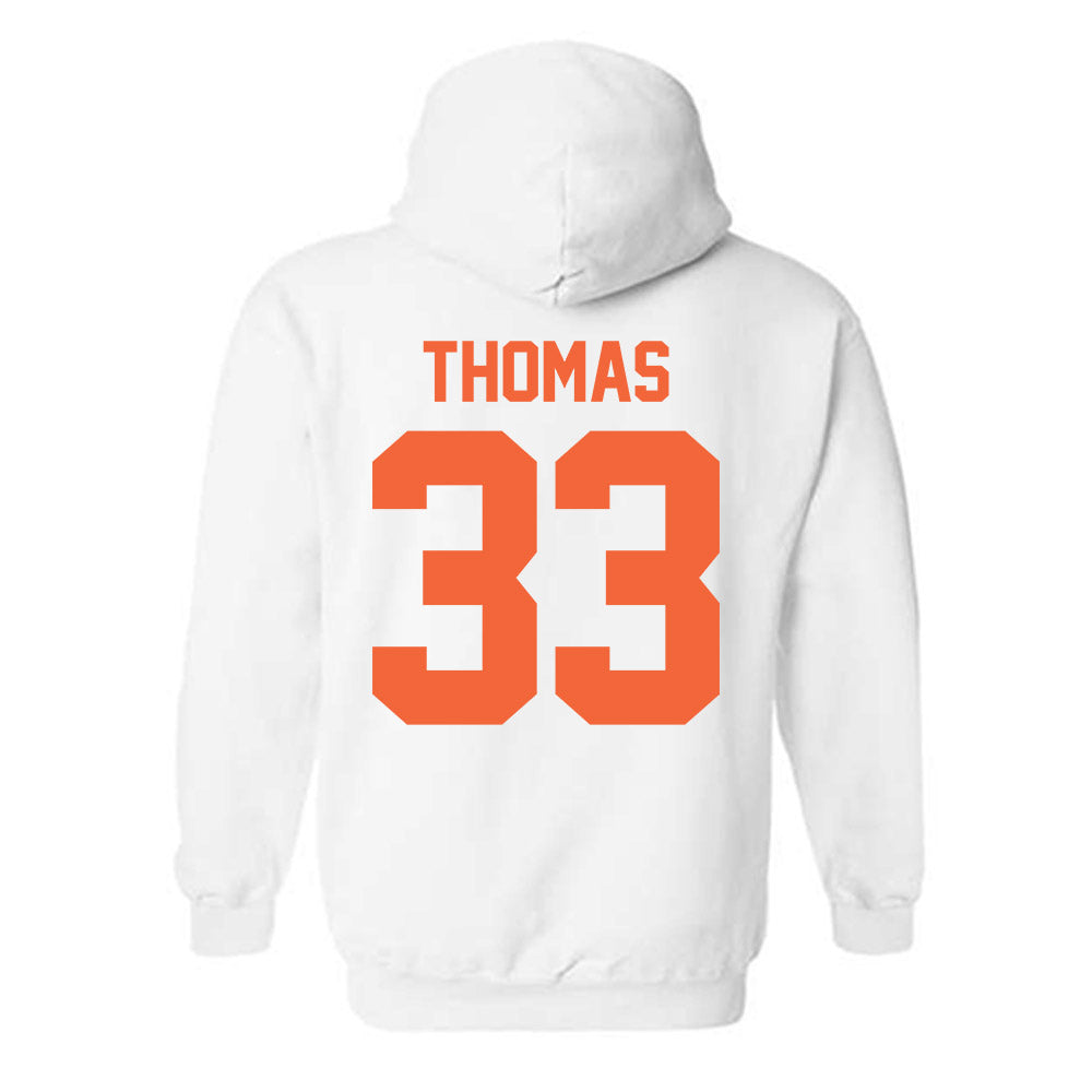 Miami - NCAA Football : Nick Thomas - Classic Shersey Hooded Sweatshirt-1