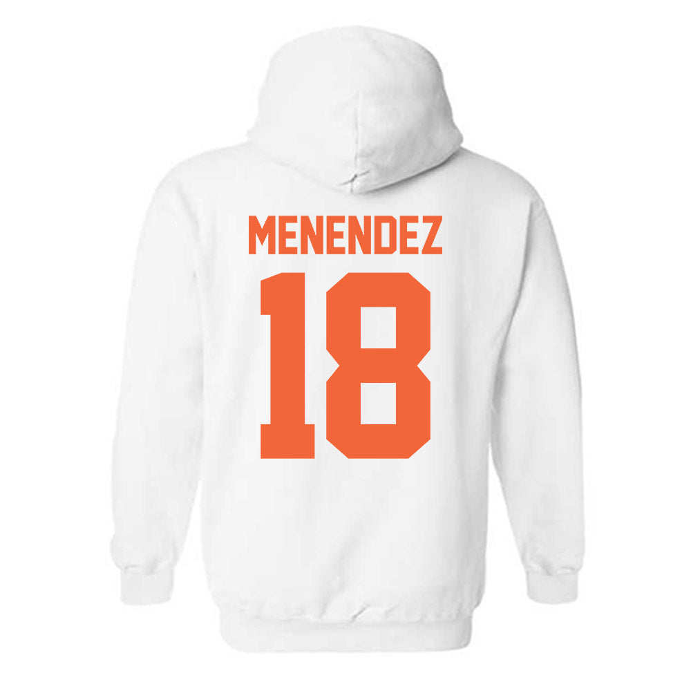 Miami - NCAA Baseball : Frank Menendez - Classic Shersey Hooded Sweatshirt-1