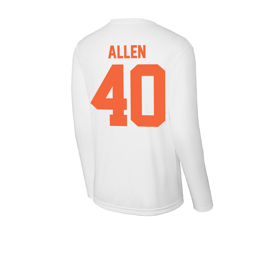 Miami - NCAA Football : Briton Allen - Classic Shersey Activewear Long Sleeve T-Shirt-1