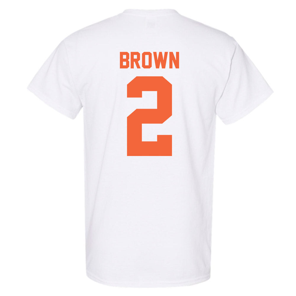 Miami - NCAA Football : Damari Brown - Classic Shersey T-Shirt-1