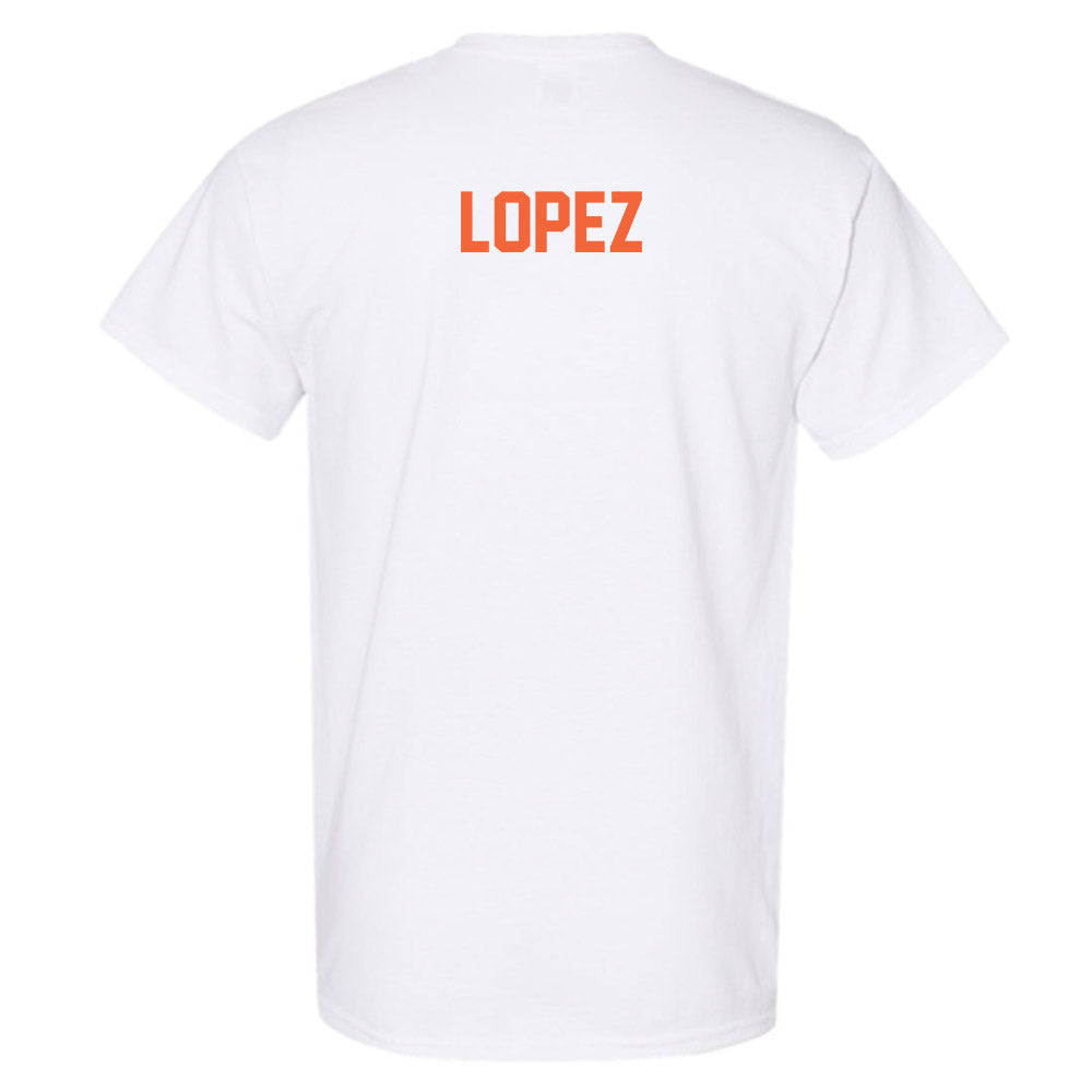 Miami - NCAA Women's Tennis : Qavia Lopez - Classic Shersey T-Shirt-1