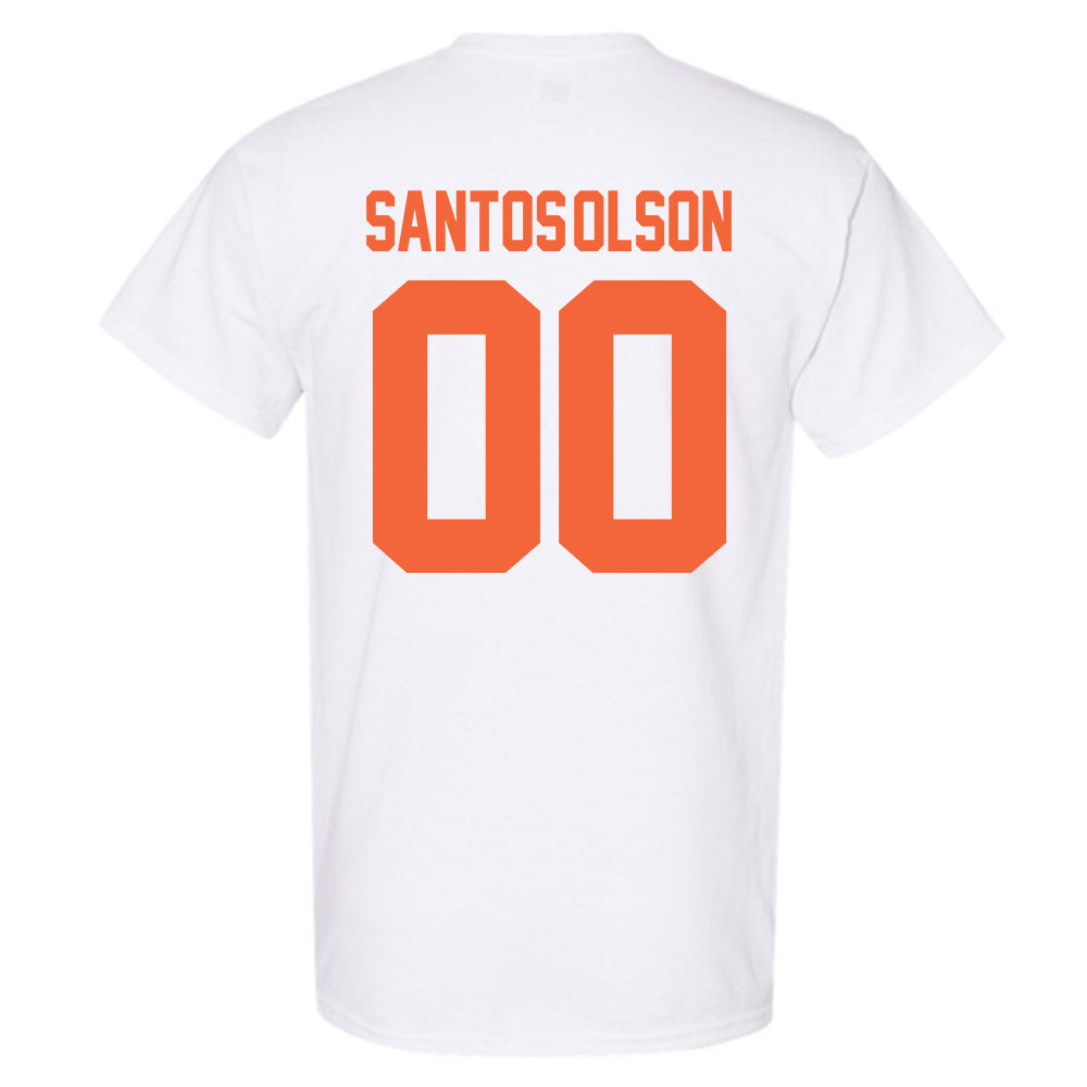 Miami - NCAA Baseball : Sebastian Santos-Olson - Classic Shersey T-Shirt-1
