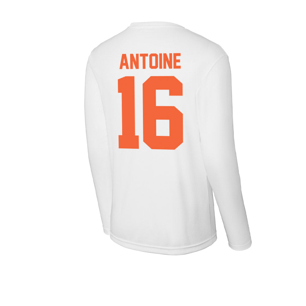 Miami - NCAA Football : Jaboree Antoine - Classic Shersey Activewear Long Sleeve T-Shirt-1