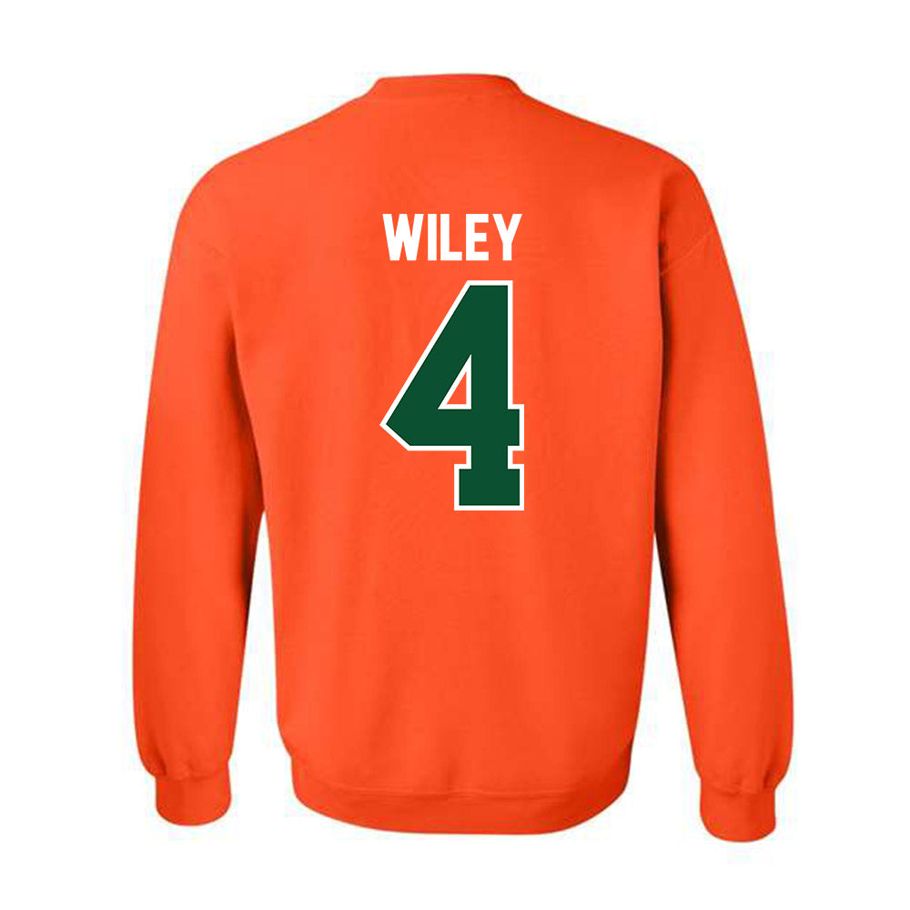 Miami - NCAA Women's Volleyball : Logan Wiley - Classic Shersey Crewneck Sweatshirt-1