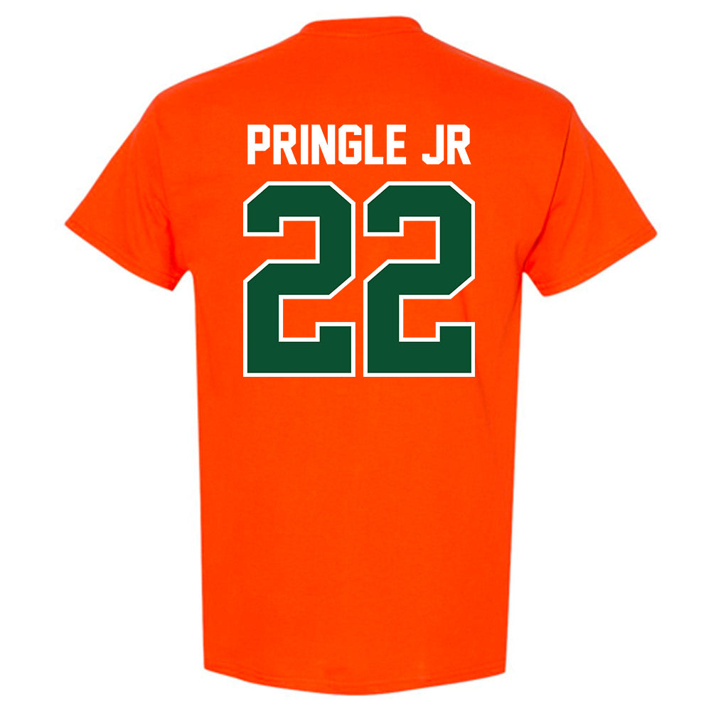 Miami - NCAA Football : Girard Pringle Jr - Classic Shersey T-Shirt-1