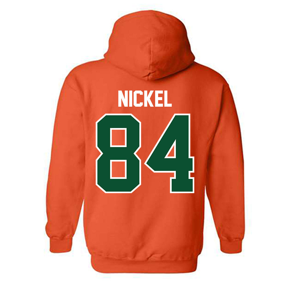 Miami - NCAA Football : Jack Nickel - Classic Shersey Hooded Sweatshirt-1