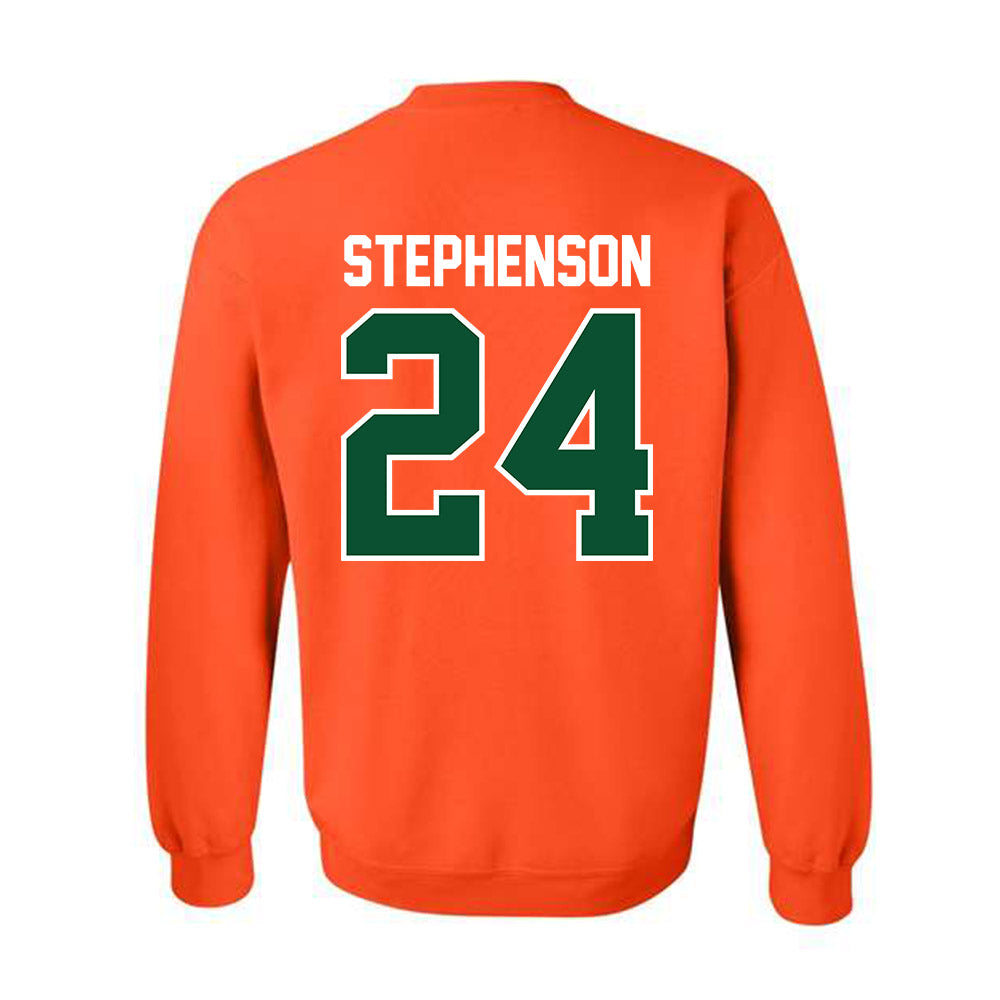 Miami - NCAA Women's Soccer : Alyssa Stephenson - Classic Shersey Crewneck Sweatshirt-1