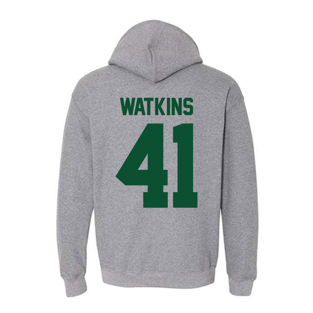 Miami - NCAA Baseball : Jailen Watkins - Classic Shersey Hooded Sweatshirt-1