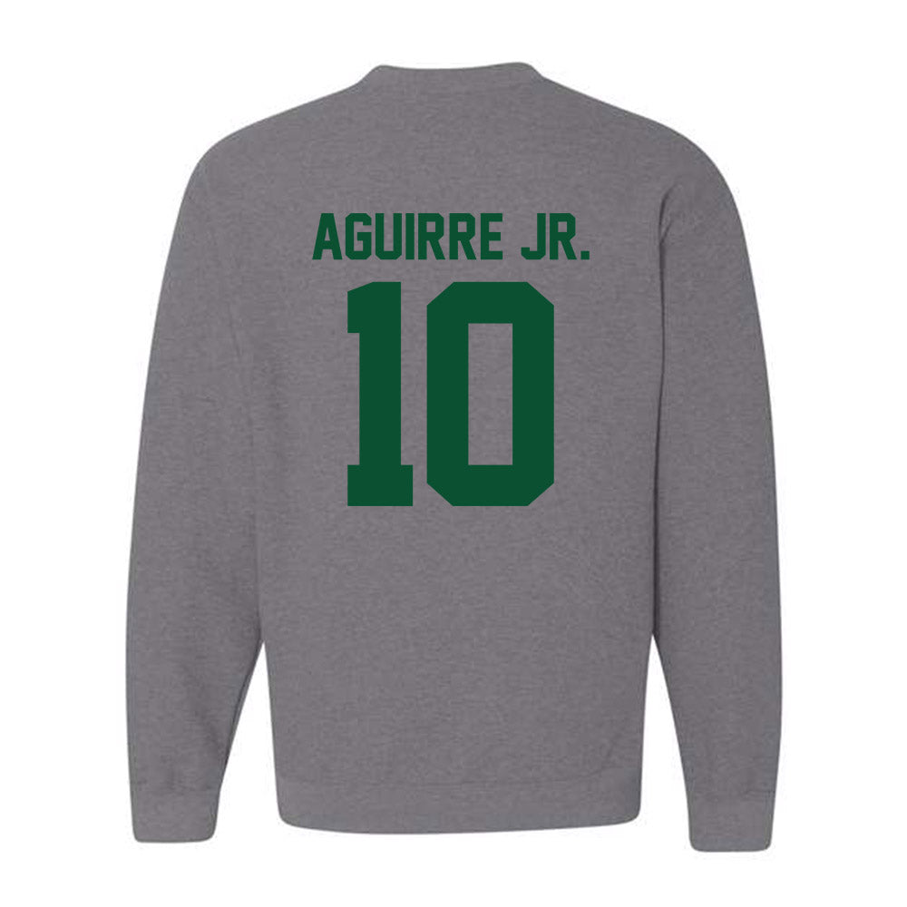 Miami - NCAA Football : Raul Aguirre Jr. - Classic Shersey Crewneck Sweatshirt-1
