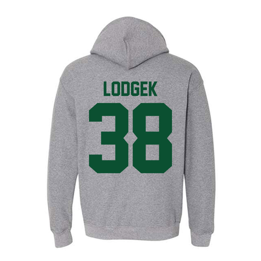Miami - NCAA Baseball : Jake Lodgek - Classic Shersey Hooded Sweatshirt-1