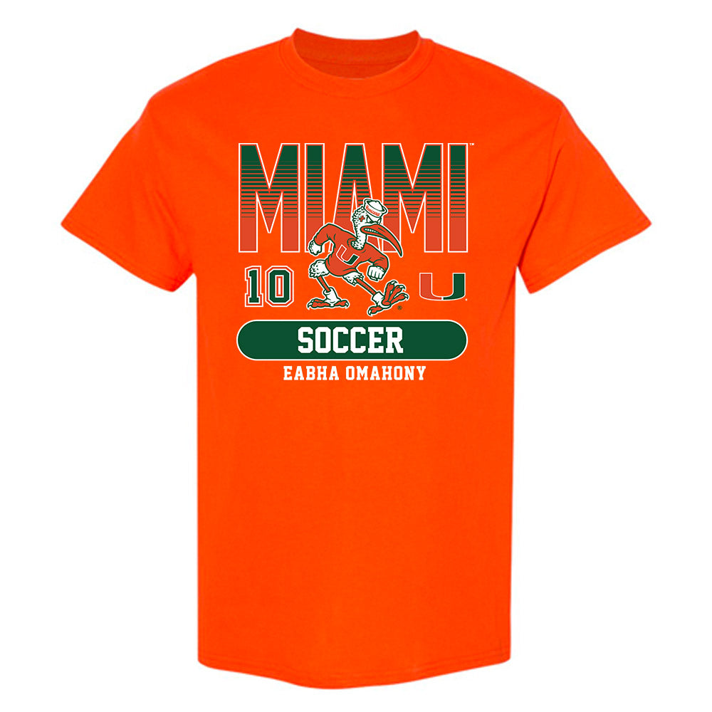 Miami - NCAA Women's Soccer : Eabha Omahony - Classic Fashion Shersey T-Shirt-0