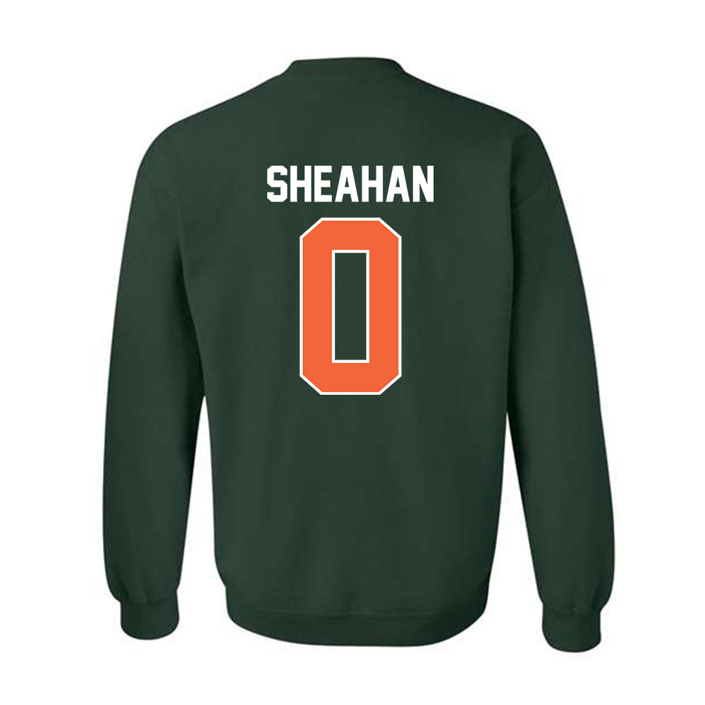 Miami - NCAA Baseball : Vance Sheahan - Sports Shersey Crewneck Sweatshirt-1