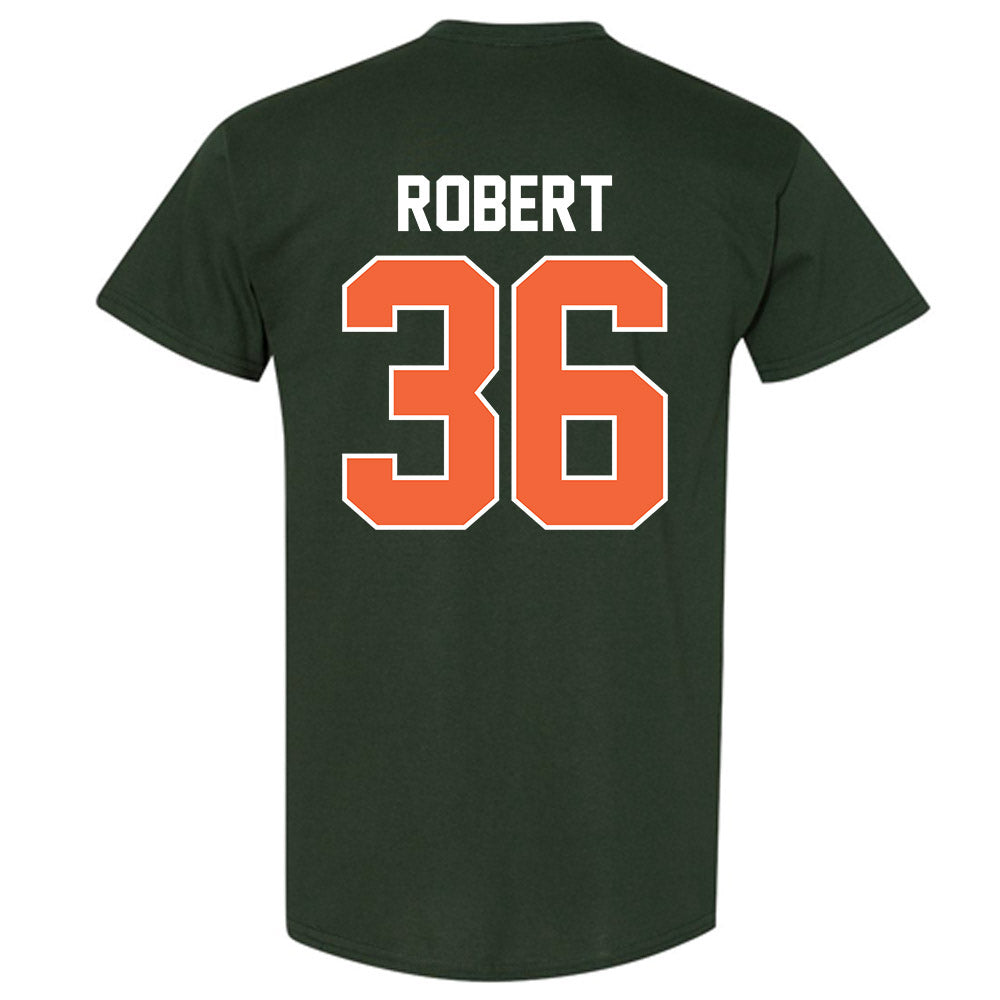 Miami - NCAA Baseball : Nick Robert - Sports Shersey T-Shirt-1