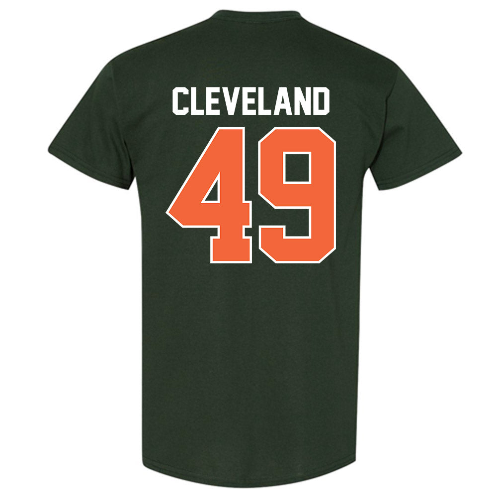 Miami - NCAA Baseball : Jackson Cleveland - Sports Shersey T-Shirt-1