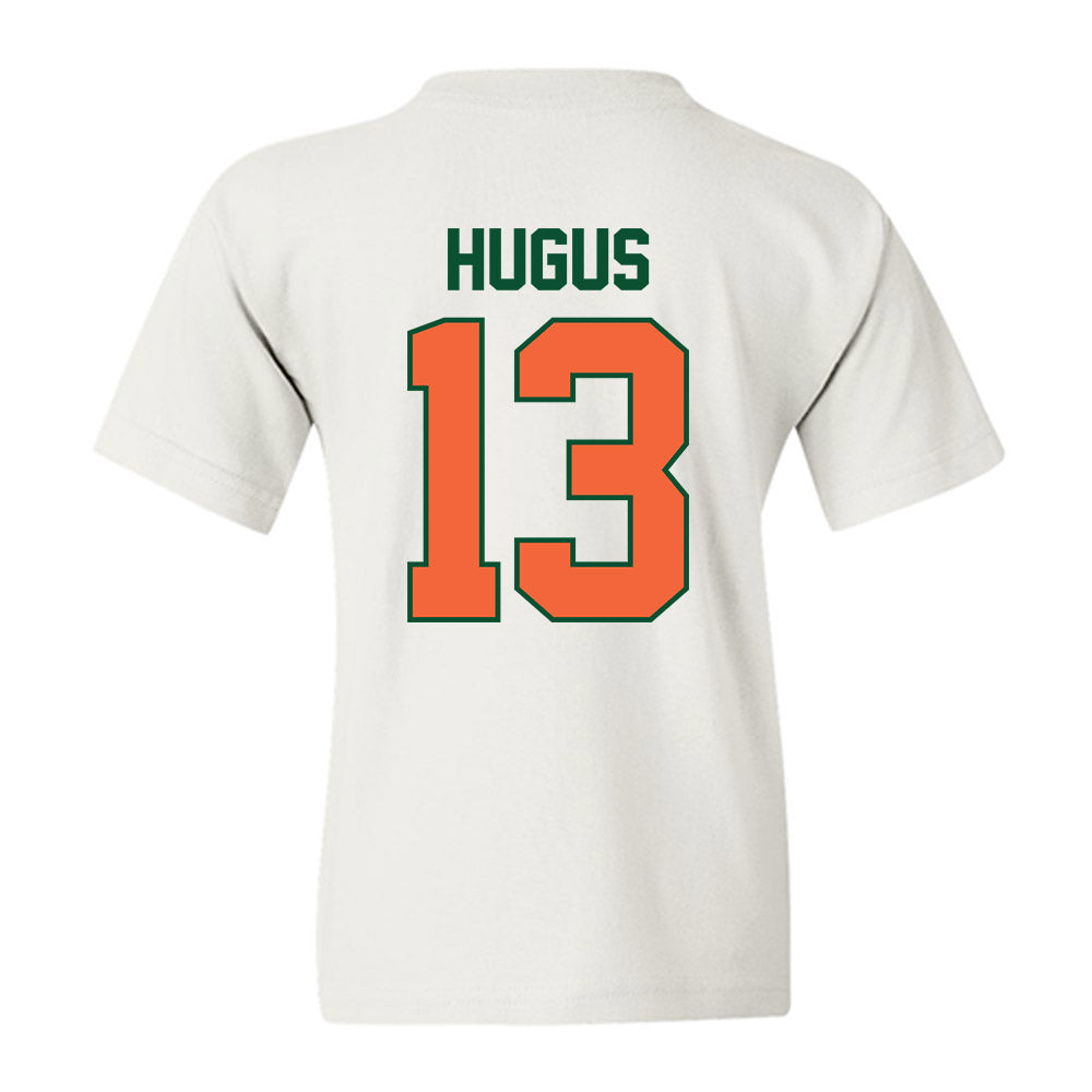 Miami - NCAA Baseball : Griffin Hugus - Sports Shersey Youth T-Shirt-1