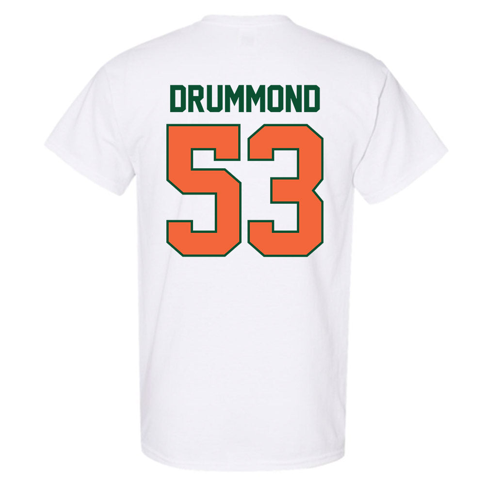 Miami - NCAA Baseball : Lj Drummond - Sports Shersey T-Shirt-1