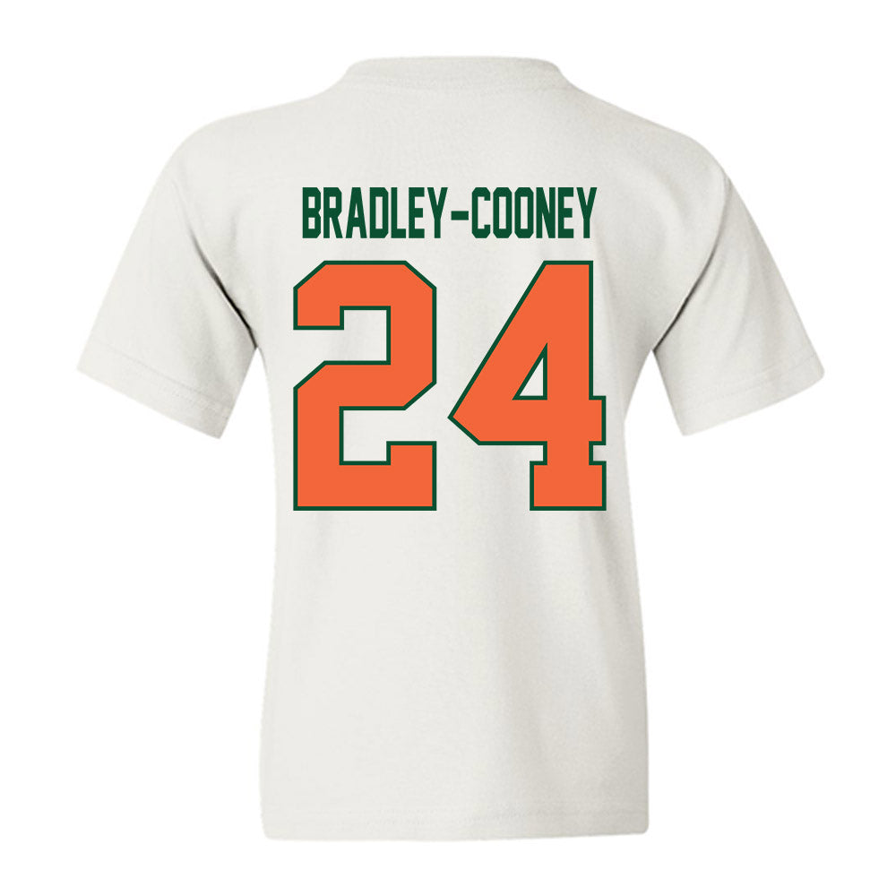 Miami - NCAA Baseball : Packy Bradley-Cooney - Sports Shersey Youth T-Shirt-1