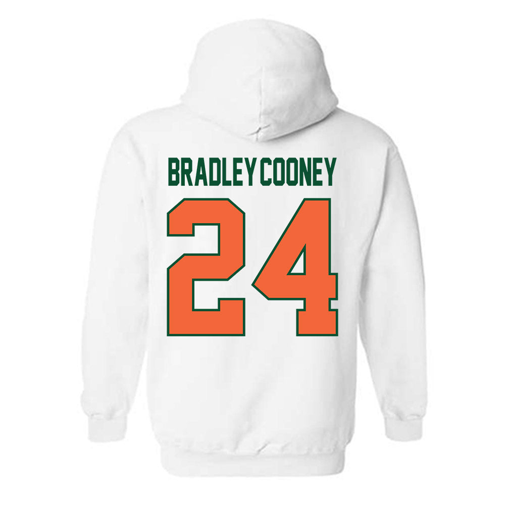 Miami - NCAA Baseball : Packy Bradley-Cooney - Sports Shersey Hooded Sweatshirt-1