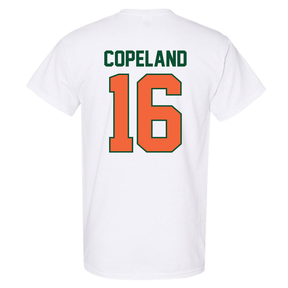 Miami - NCAA Baseball : Cian Copeland - Sports Shersey T-Shirt-1