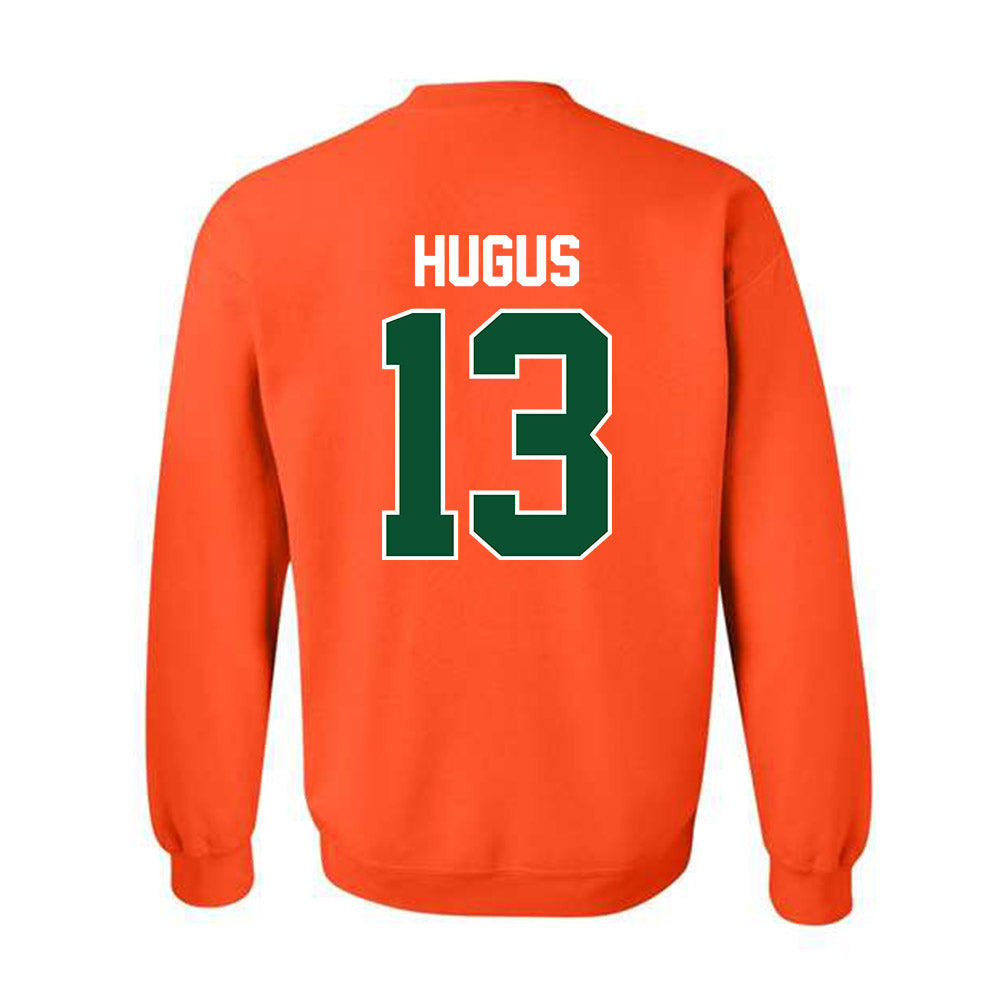 Miami - NCAA Baseball : Griffin Hugus - Sports Shersey Crewneck Sweatshirt-1