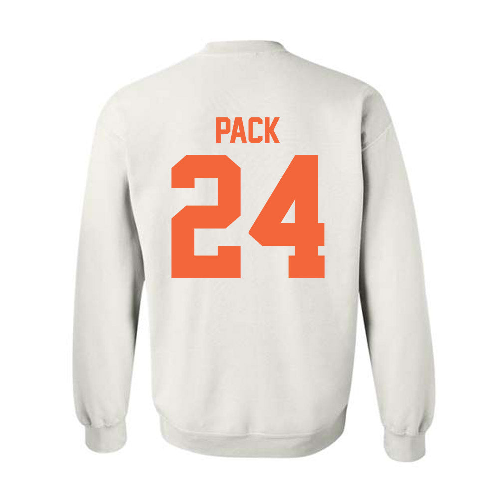 Miami - NCAA Men's Basketball : Nijel Pack - Sports Shersey Crewneck Sweatshirt