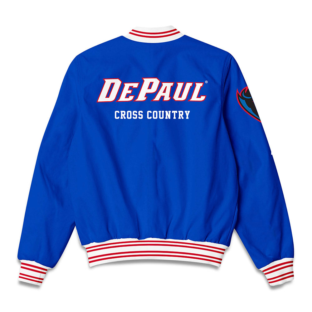 DePaul - NCAA Men's Cross Country : Cole Tupper - Bomber Jacket-1