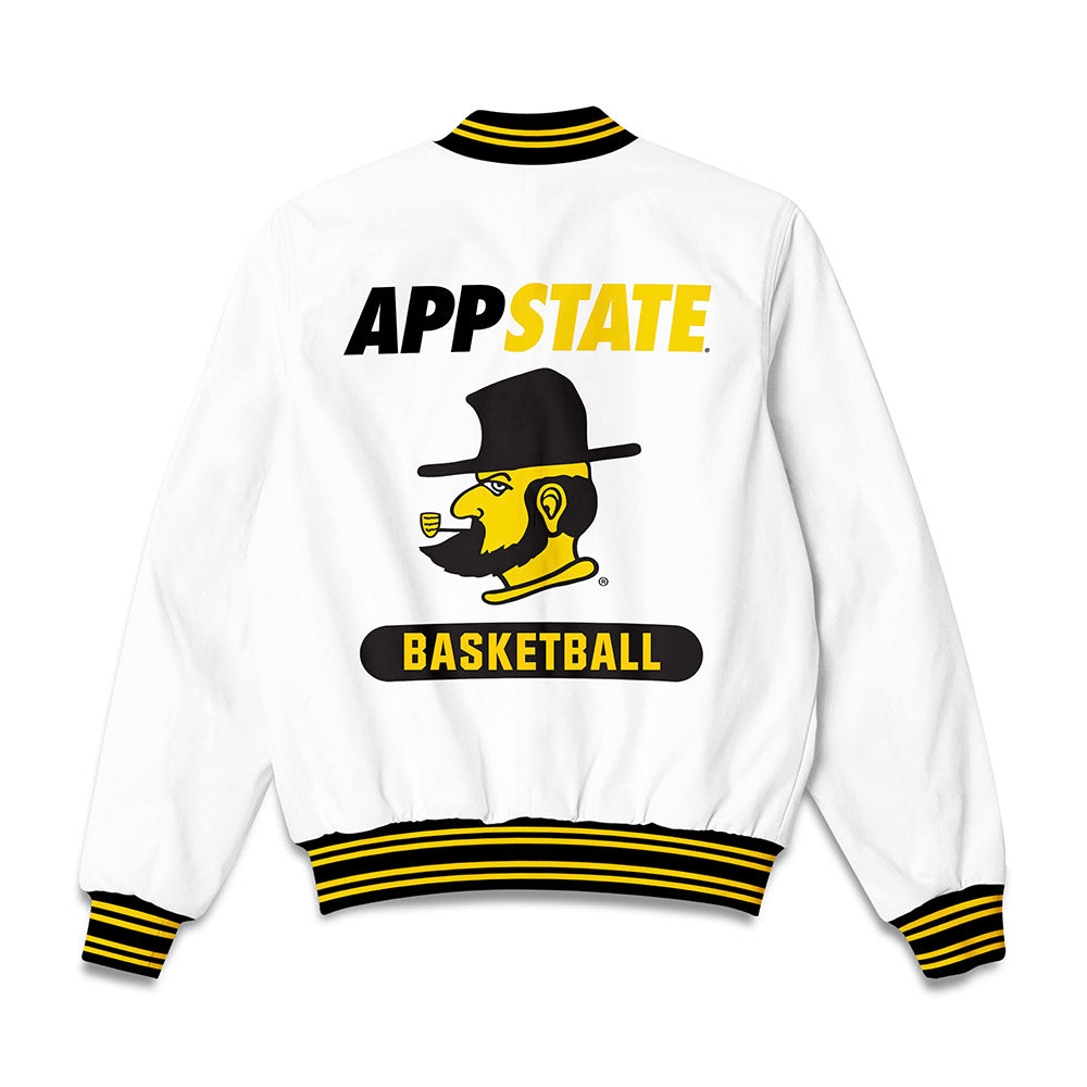 App State - NCAA Men's Basketball : Luke Wilson - Bomber Jacket-1