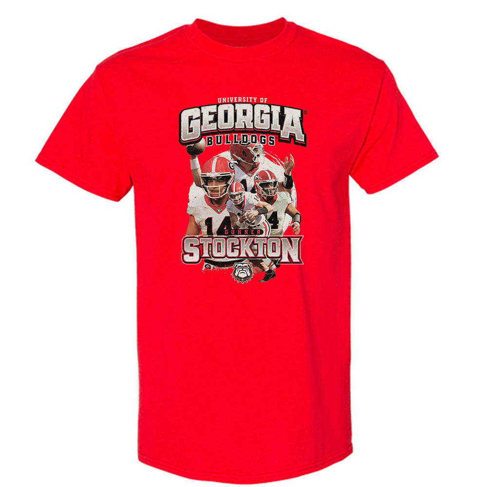 Georgia - NCAA Football : Gunner Stockton - T-Shirt