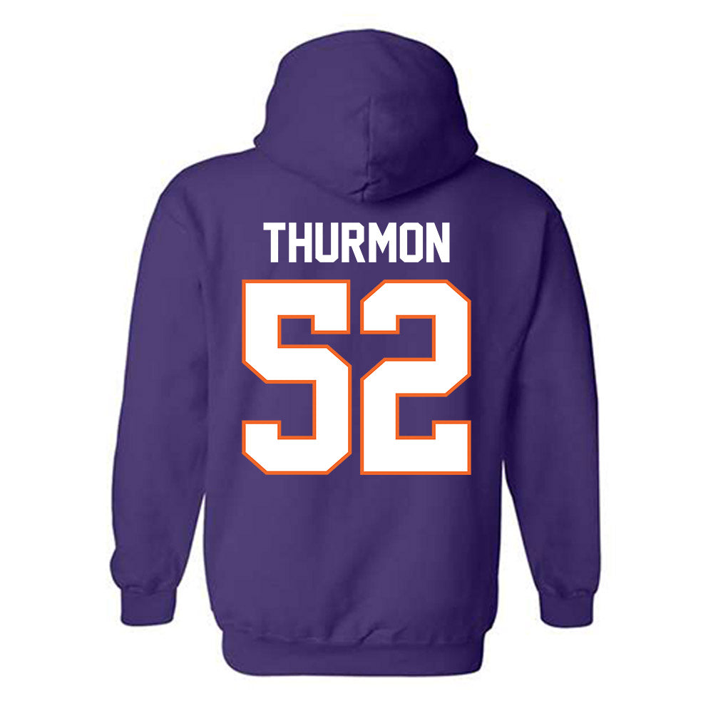 Clemson - NCAA Football : Elyjah Thurmon - Classic Shersey Hooded Sweatshirt