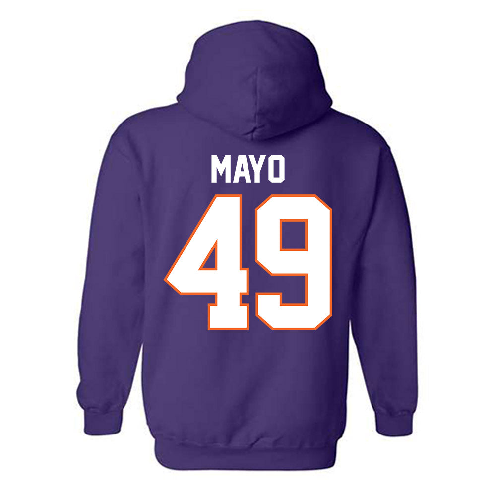 Clemson - NCAA Football : Darien Mayo - Classic Shersey Hooded Sweatshirt-1