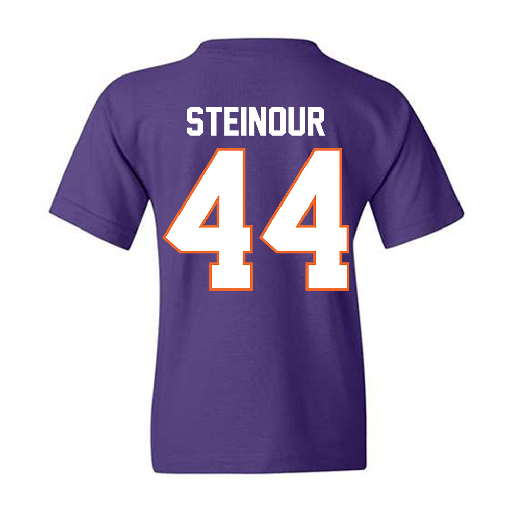 Clemson - NCAA Men's Basketball : Trent Steinour - Classic Shersey Youth T-Shirt-1