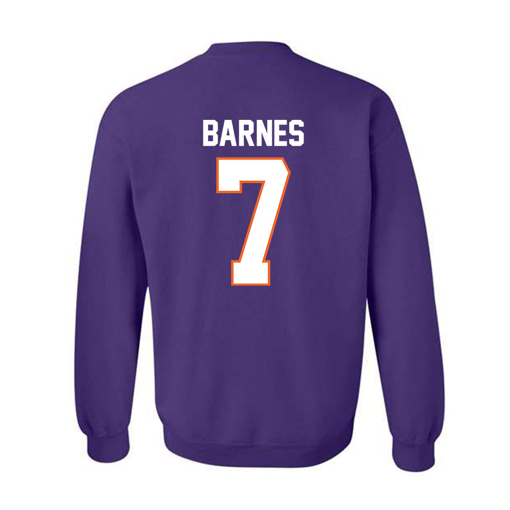 Clemson - NCAA Football : Khalil Barnes - Classic Shersey Crewneck Sweatshirt-1