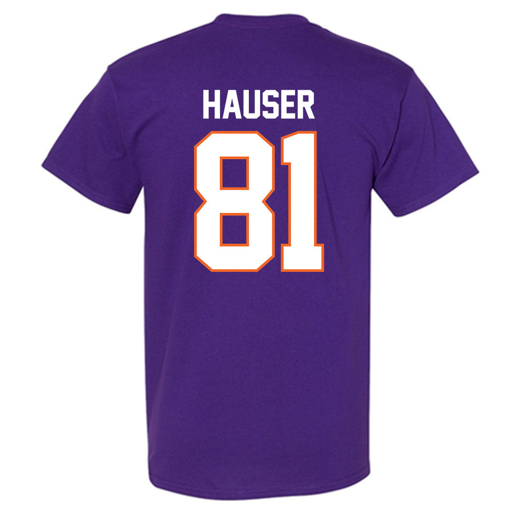 Clemson - NCAA Football : Nolan Hauser - Classic Shersey T-Shirt-1