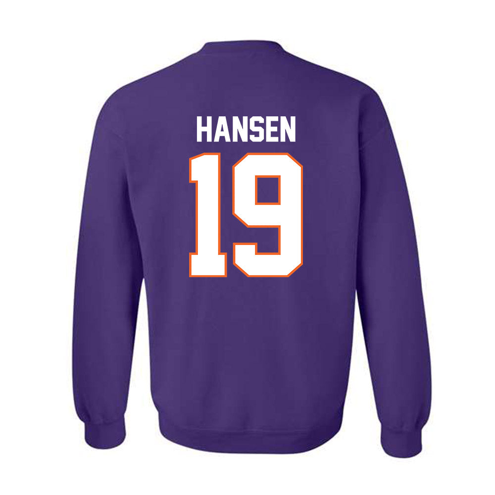 Clemson - NCAA Women's Volleyball : Kate Hansen - Classic Shersey Crewneck Sweatshirt-1