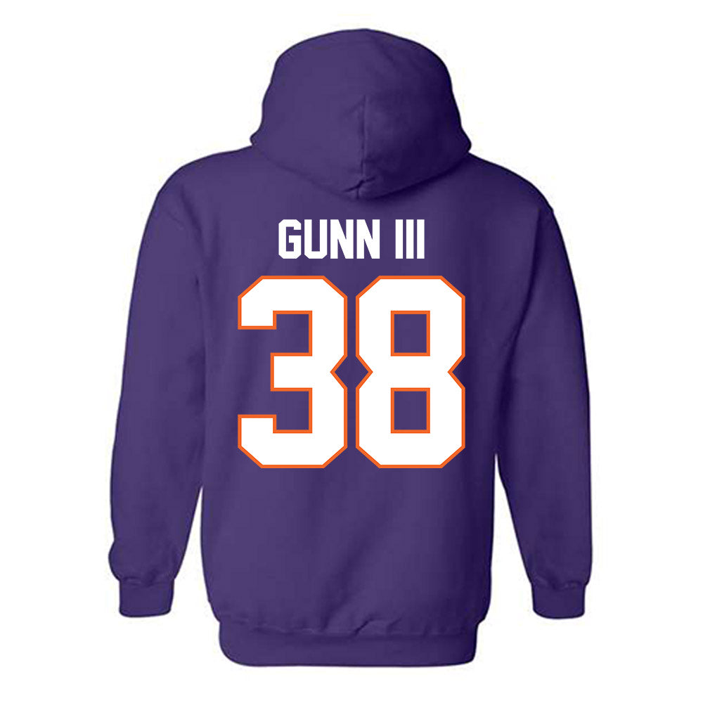 Clemson - NCAA Football : Robert Gunn III - Classic Shersey Hooded Sweatshirt-1